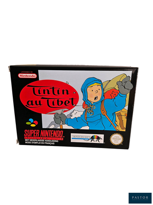 une boîte de jeux Nintendo posée sur une surface blanche