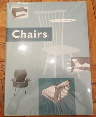 an image of a book with a picture of a chair on it