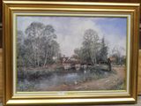 a picture of a picture of a painting on the wall