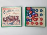 an image of a game of question - a - tour and a box of buttons
