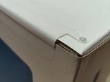 a close up of a box on a table