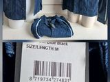 two pictures of a blue jean jacket and a blue jean jacket