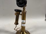 a telephone that is sitting on a table