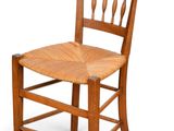 chair made of wood with a seat made of wood and a seat made of wood