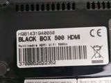 the back of a cell phone with a bar code on it