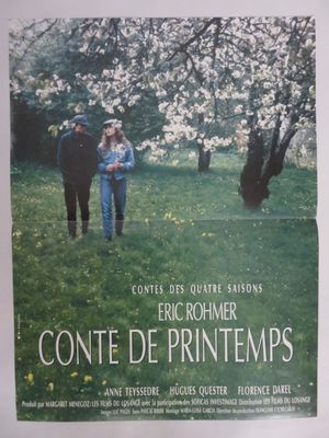 Affiche française du film « Conte de printemps »