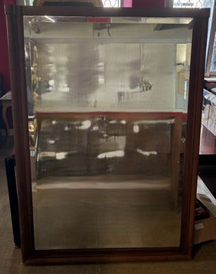 une vitrine en verre contenant un poisson