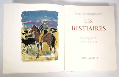 BRAYER (Yves) & MONTHERLANT (Henry de).