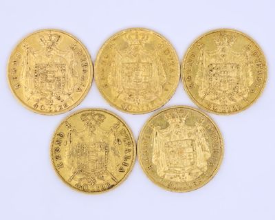 quatre souverains d'or des États-Unis