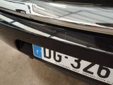 a close up of a car with a license plate on it