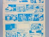 une vieille bande dessinée contenant plusieurs bandes dessinées