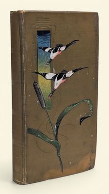un livre sur lequel figure une image d'oiseaux