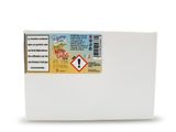 a close up of a piece of paper with a label on it