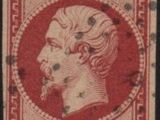 a stamp with a portrait of a man on it