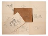 une photo d'une photo d'un livre comportant des dessins