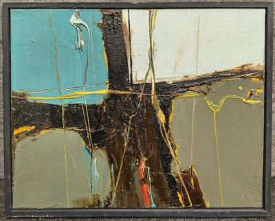 Guy LACHOT, Abstraction, Huile sur toile - Photo 1