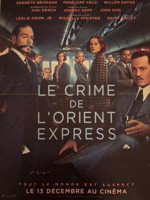 l'affiche du film « Le Crime de l'Orient-Express »