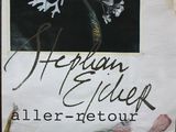 a poster with a picture of a flower on it