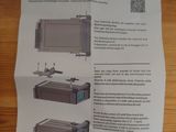 a brochure on the table with instructions on it