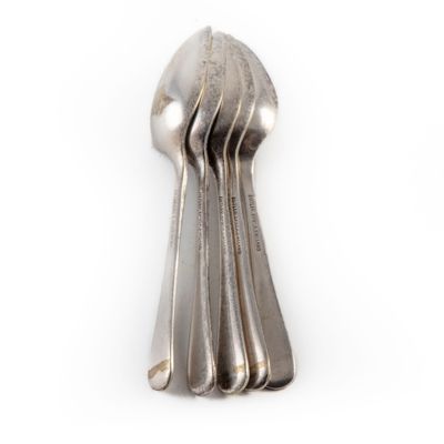 BUTLER, Angleterre Série de 5 petites cuillères à pamplemous…