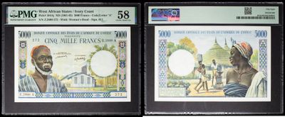 deux billets de banque différents sur lesquels figurent respectivement l'image d'un homme et celle d'une femme