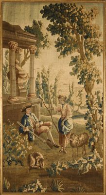 TAPISSERIE D'AUBUSSON, XVIIIe siècle - Photo 1