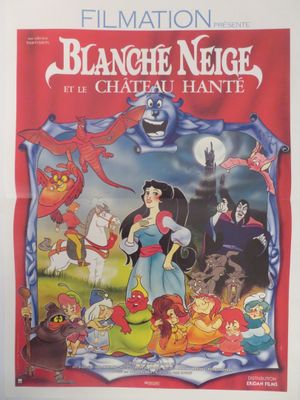 une affiche du film d'animation « Blanche Neige »