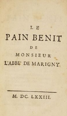 la couverture d'un livre sur laquelle figure le titre d'un poème écrit en français
