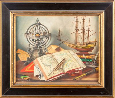 Charles (Karel) CERNY (1892-1965) - Peintre officiel de la M…