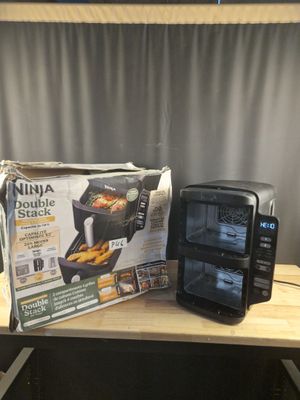Ninja Double Stack Air-Fryer, Friteuse verticale sans huile …