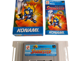 two nintendo games in a plastic case on a white surface