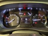 a close up of a car dashboard with a speedometer