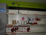 many items on the shelves in the store for sale