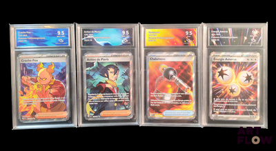 de nombreuses cartes exposées dans la vitrine
