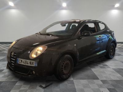 a picture of a car that is painted black and blue