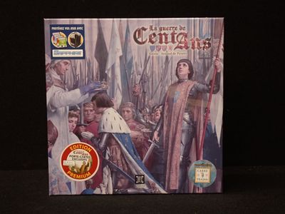 une boîte de jeu sur laquelle figure l'image d'un groupe de personnes