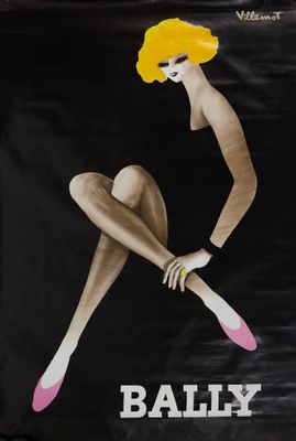 an image of a black bag with a picture of a woman sitting on it