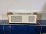 a radio that is sitting on top of a table