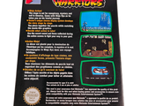 a back cover of a video game with a picture of a person on it
