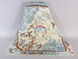 an image of a lamp shade with a bird on it