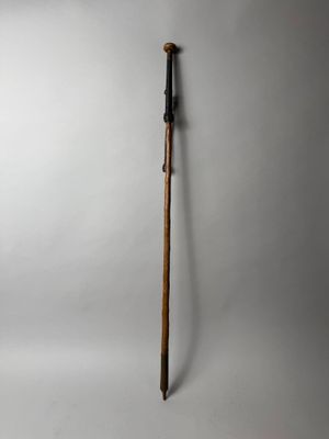 AINCIART BERGARA - Canne basque MAKILA/MAKHILA en néflier sc… - Photo 1