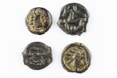Monnaie Gauloise - Sénons (Région de Sens) - Lot de 4 monnai…