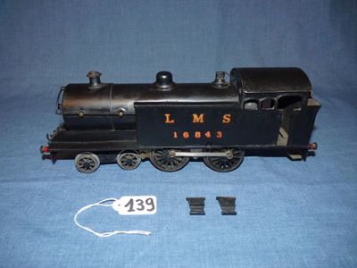 Locomotive à vapeur 221 Atlantic, verte (avec certificat d'origine