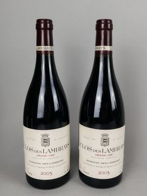 deux bouteilles de vin rouge posées l'une à côté de l'autre sur une table