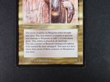 a picture of a card with a picture of an old man
