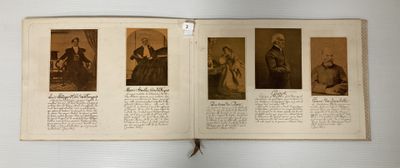 Album de photographies avec descriptif : "dans l'intimité de pers