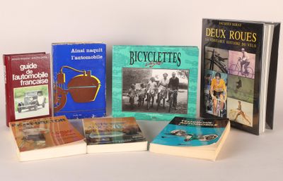 Lot de livre : - Bicyclettes de chez nous - Deux roues la vé…