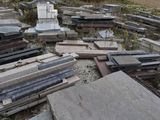 a lot of different types of granites in the yard