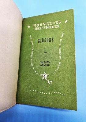 (Autographe et Bibliophilie) – Marcel ARLAND / « Sidobre », …