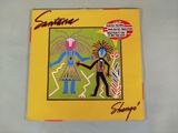 the album cover for santana ' s song is a drawing of a man and woman holding hands